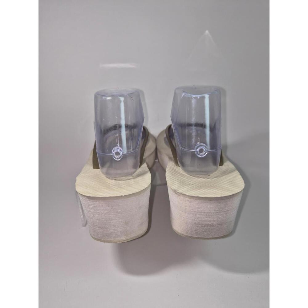 Havaianas Women's Flip Flops Sandals Summer Beach Size 7-8 Beige - Picture 6 of 9